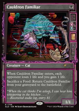 Cauldron Familiar - Magic: The Gathering - SLD Near Mint Inglés