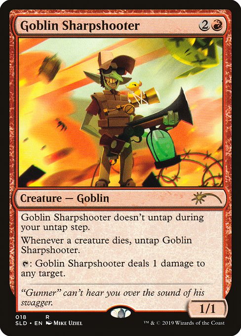 Goblin Sharpshooter - Magic: The Gathering - SLD Near Mint Inglés