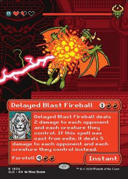 Delayed Blast Fireball - Magic: The Gathering - SLD Near Mint Inglés