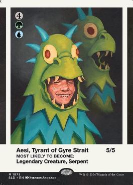 Aesi, Tyrant of Gyre Strait - Magic: The Gathering - SLD Near Mint Inglés