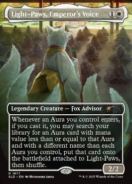 Light-Paws, Emperor's Voice - Magic: The Gathering - SLD Near Mint Inglés