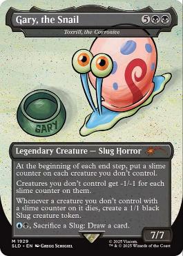 Gary, the Snail - Magic: The Gathering - SLD Near Mint Inglés