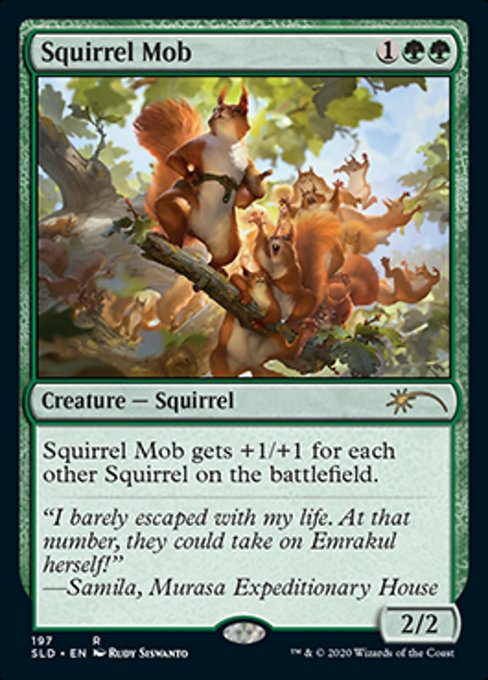 Squirrel Mob - Magic: The Gathering - SLD Near Mint Inglés