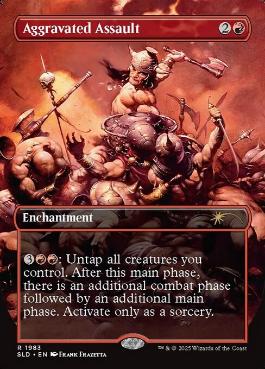 Aggravated Assault - Magic: The Gathering - SLD Near Mint Inglés