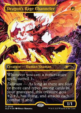 Dragon's Rage Channeler - Magic: The Gathering - SLD Near Mint Inglés