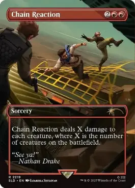 Chain Reaction - Magic: The Gathering - SLD Near Mint Inglés