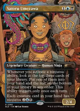 Satoru Umezawa - Magic: The Gathering - SLD Near Mint Inglés
