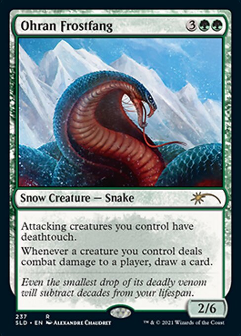 Ohran Frostfang - Magic: The Gathering - SLD Near Mint Inglés