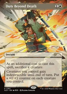 Duty Beyond Death - Magic: The Gathering - SLD Near Mint Inglés