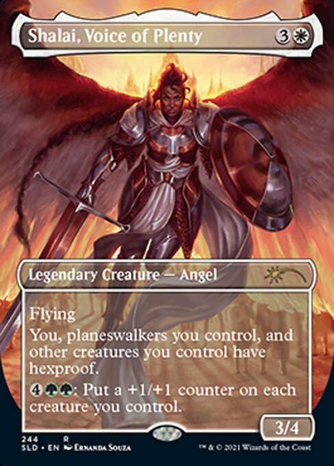 Shalai, Voice of Plenty - Magic: The Gathering - SLD Near Mint Inglés
