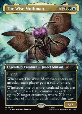 The Wise Mothman - Magic: The Gathering - SLD Near Mint Inglés