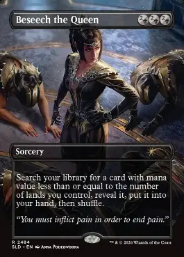 Beseech the Queen - Magic: The Gathering - SLD Near Mint Inglés