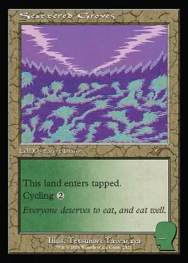 Scattered Groves - Magic: The Gathering - SLD Near Mint Inglés