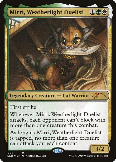 Mirri, Weatherlight Duelist - Magic: The Gathering - SLD Near Mint Inglés