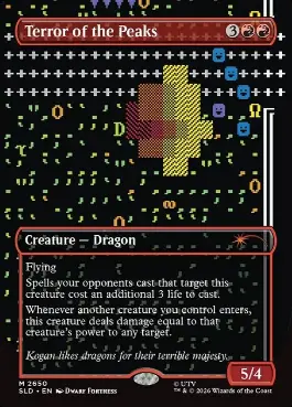 Terror of the Peaks - Magic: The Gathering - SLD Near Mint Inglés