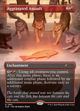 Aggravated Assault - Magic: The Gathering - SLD Near Mint Inglés