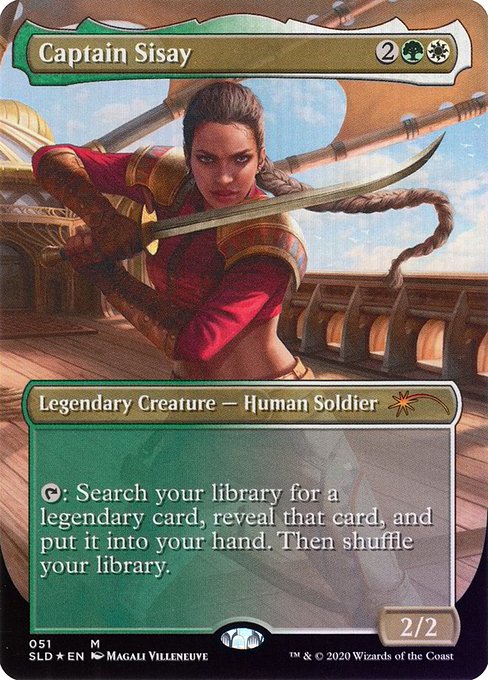 Captain Sisay - Magic: The Gathering - SLD Near Mint Inglés