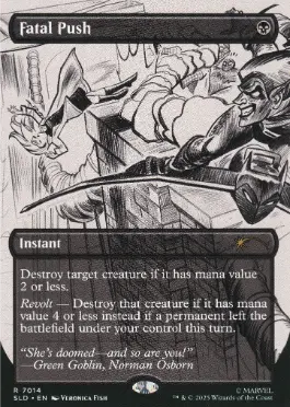 Fatal Push - Magic: The Gathering - SLD Near Mint Inglés