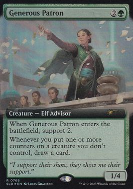 Generous Patron - Magic: The Gathering - SLD Near Mint Inglés
