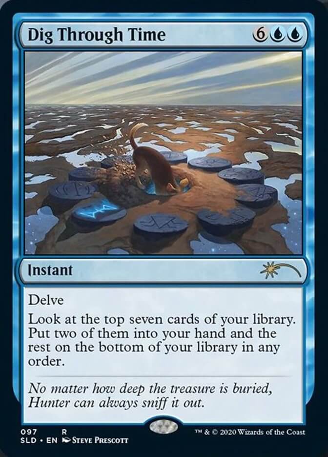 Dig Through Time - Magic: The Gathering - SLD Near Mint Inglés