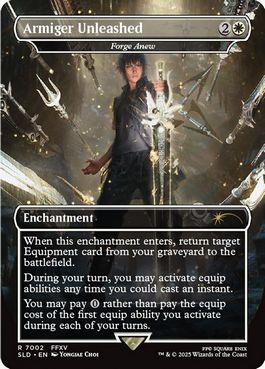 Armiger Unleashed - Magic: The Gathering - SLD Near Mint Inglés