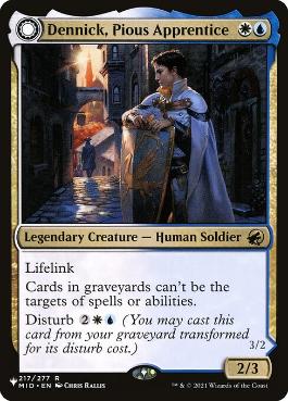 《Dennick, Pious Apparition - Magic: The Gathering - SLD Near Mint Inglés