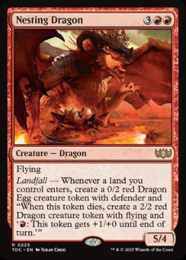 Nesting Dragon - Magic: The Gathering - TDC Near Mint Inglés