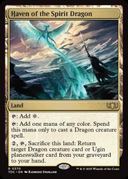 Haven of the Spirit Dragon - Magic: The Gathering - TDC Near Mint Inglés