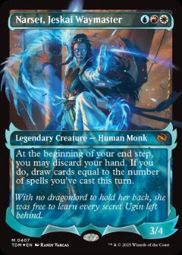 Narset, Jeskai Waymaster - Magic: The Gathering - TDM-BF Near Mint Inglés