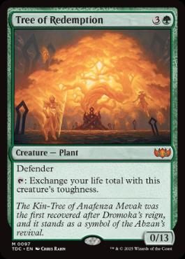 Tree of Redemption - Magic: The Gathering - TDC Near Mint Inglés