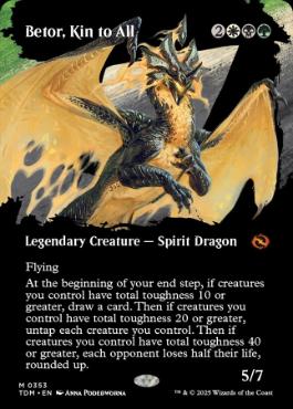 Betor, Kin to All - Magic: The Gathering - TDM-BF Near Mint Inglés
