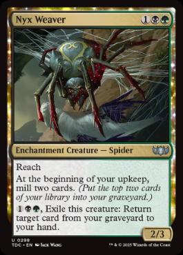 Nyx Weaver - Magic: The Gathering - TDC Near Mint Inglés