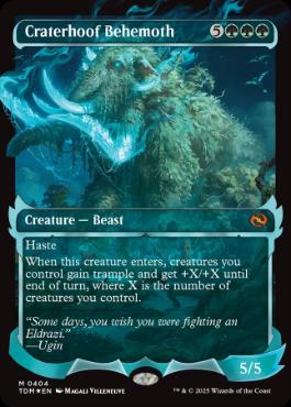 Craterhoof Behemoth - Magic: The Gathering - TDM-BF Near Mint Inglés