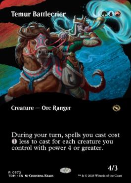 Temur Battlecrier - Magic: The Gathering - TDM-BF Near Mint Inglés