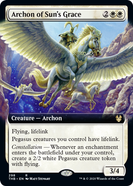 Archon of Sun's Grace - Magic: The Gathering - THB-BF Near Mint Inglés