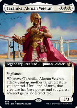 Taranika, Akroan Veteran - Magic: The Gathering - THB-BF Near Mint Inglés