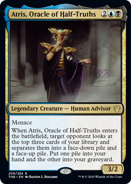 Atris, Oracle of Half-Truths - Magic: The Gathering - THB Near Mint Inglés