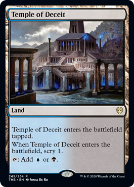 Temple of Deceit - Magic: The Gathering - THB Near Mint Inglés