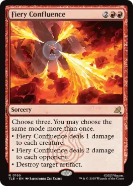 Fiery Confluence - Magic: The Gathering - TLE Near Mint Inglés
