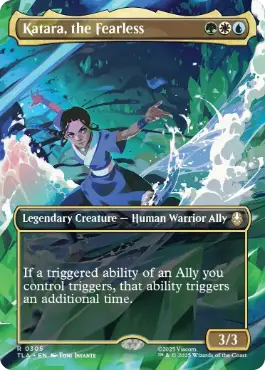Katara, the Fearless - Magic: The Gathering - TLA-BF Near Mint Inglés