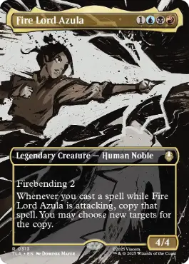 Fire Lord Azula - Magic: The Gathering - TLA-BF Near Mint Inglés