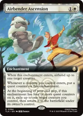 Airbender Ascension - Magic: The Gathering - TLA-BF Near Mint Inglés