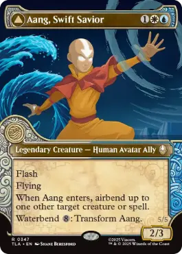 Aang, Swift Savior - Magic: The Gathering - TLA-BF Near Mint Inglés