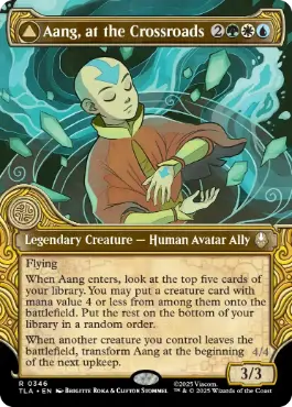 Aang, at the Crossroads - Magic: The Gathering - TLA-BF Near Mint Inglés