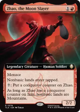 Zhao, the Moon Slayer - Magic: The Gathering - TLA-BF Near Mint Inglés