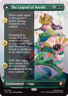 The Legend of Kyoshi - Magic: The Gathering - TLA-BF Near Mint Inglés