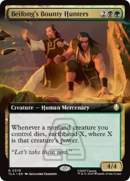 Beifong's Bounty Hunters - Magic: The Gathering - TLA-BF Near Mint Inglés