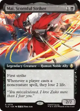 Mai, Scornful Striker - Magic: The Gathering - TLA-BF Near Mint Inglés