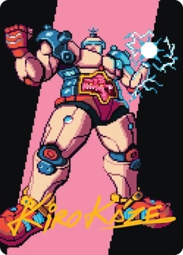 【Art Card】Krang, the All-Powerful - Magic: The Gathering - TMT Near Mint Japonés