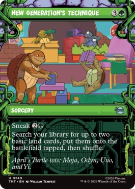 New Generation's Technique - Magic: The Gathering - TMT-BF Near Mint Inglés